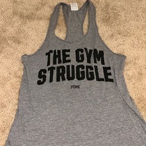 VS PINK Gym tank size S oversized